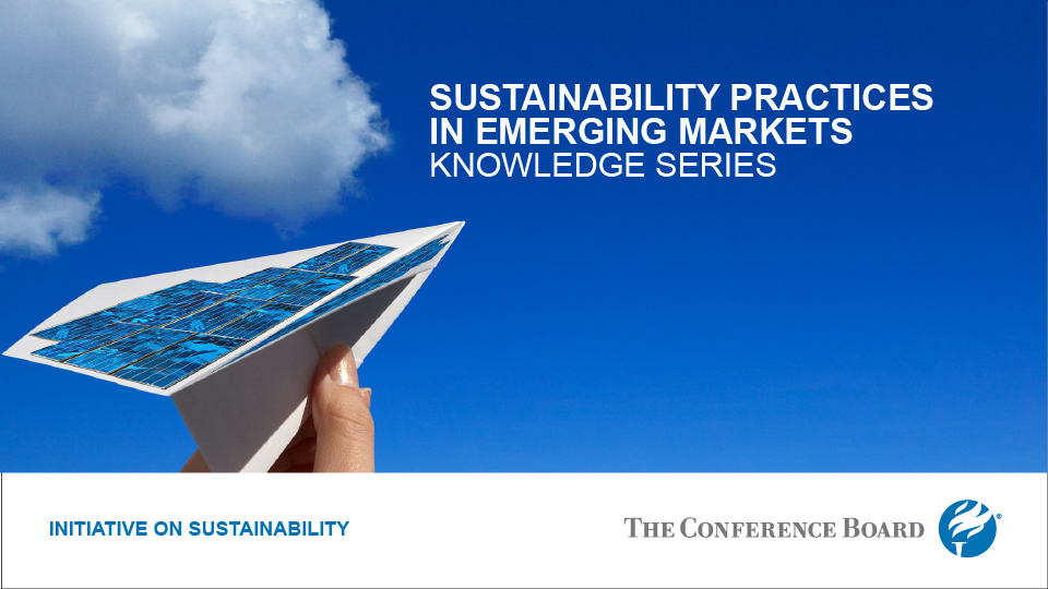 Sustainability Practices in Emerging Markets