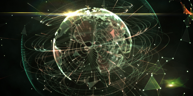 eye on the green digital ball